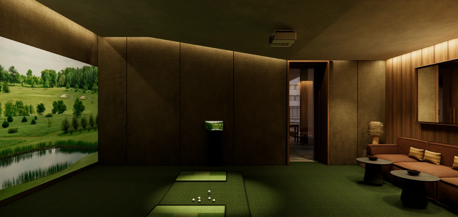 Elevate Your Game: Upcoming Golf Simulator at Thompson Private Residences